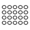 HARFINGTON 20pcs Nitrile Rubber O-Rings 22mm OD 14mm ID 4mm Width Metric Buna-N NBR Sealing Gasket Plumbing Sealing Repair O Rings for Car Auto Vehicle Repair Faucet Air Gas