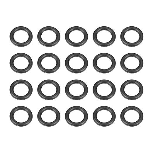 HARFINGTON 20pcs Nitrile Rubber O-Rings 22mm OD 14mm ID 4mm Width Metric Buna-N NBR Sealing Gasket Plumbing Sealing Repair O Rings for Car Auto Vehicle Repair Faucet Air Gas