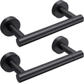 Day Moon™ (2 Pack) Matte Black Toilet Paper Holder - Black Toilet Paper Holder Wall Mount
