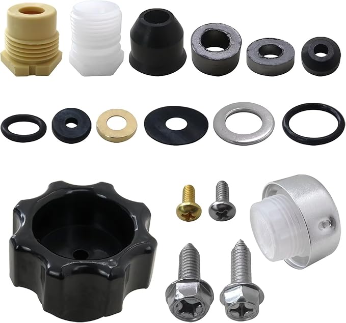 Ultimate Wall Hydrant Complete Service Kit for PRI-ER Outdoor Faucet Repair Kit 500 400 Series - Includes Vacuum Breaker Repair & Handle Kit