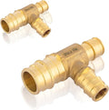 50-Pack HeSun PEX-A Fitting, 3/4"x1/2"x1/2" Expansion Tee, PEX Expansion Fitting Tee, ASTM F1960(PEX1960047-50)
