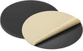 PATIKIL 11 Inch Diameter Lamp Base Felt 5Pack 2mm Thick Foam Adhesive Non-Slip EVA Protection Pad Mat for Lamp Furniture DIY Craft, Black