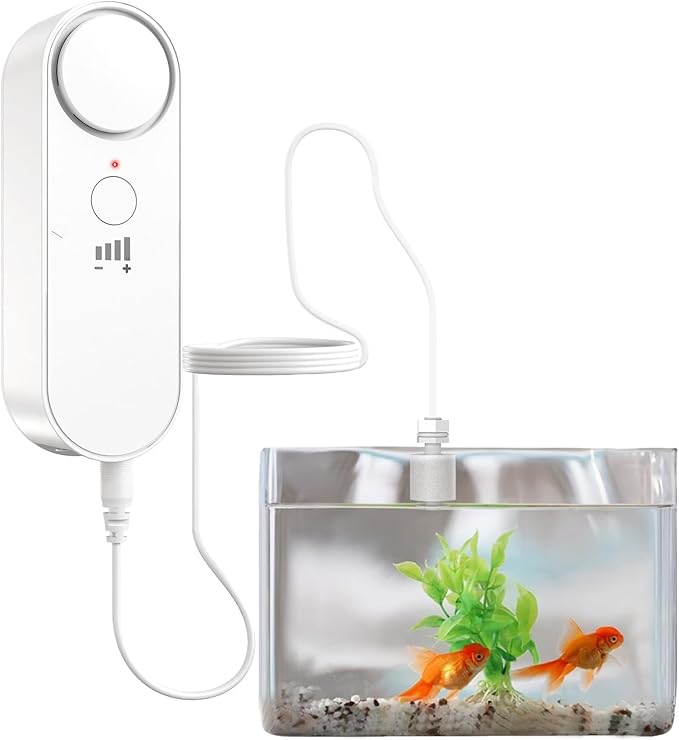 Daytech Water Level Sensor 100 dB Sump Pump Alarm Water Sensors for Leaks with 78 inch Detector Cable and 4 Volume Levels Flood Sensor for Basements(1PC)