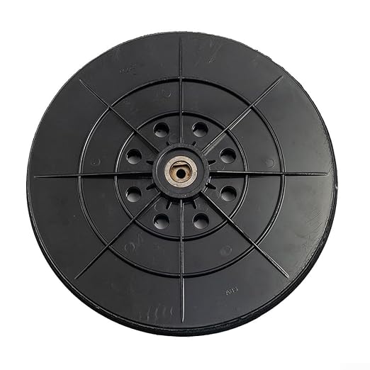 Drywall Sander Backing Pad 9 Inch Sanding Disc Support Plate with 8 Holes Hook&Loop Grinding Polishing Sanding Disc Foam Cushioned Base Mount for Dustless Sanding System Attachment(Soft Spong)
