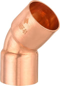 EFIELD 2" C X C Copper 45 Degree Elbow, LF Short Turn Copper Plumbing Fittings with Sweat Solder Connection,NSF Certified,(COPPER074)