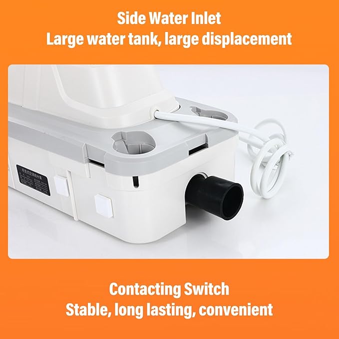 Condensate Removal Pump, 320L / H 10M 1500ml Water Pond, HVAC Drain Pump with Automatic Safe Switch for Less 20 Horsepower Air Conditioning, Dehumidifiers, Boilers