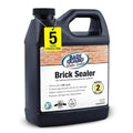 Rainguard Water Sealers Brick Sealer, Penetrating Protection Against Rain and Moisture Damage, for All Brick and Mortar Surfaces, Silane/Siloxane Waterproofer, Natural Finish, Makes 2 Gallons