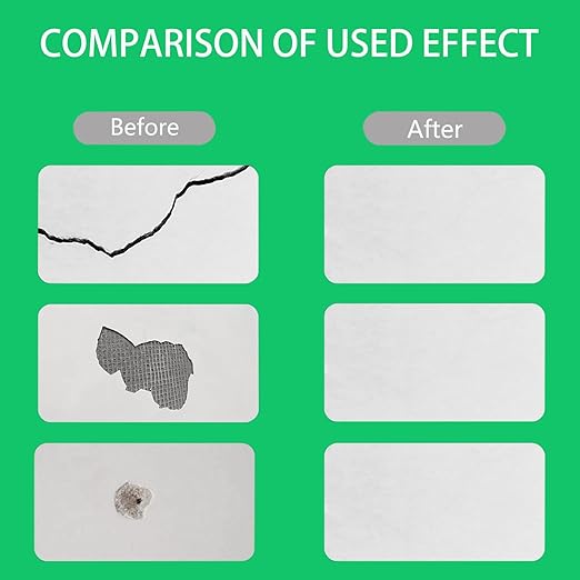 Drywall Repair Kit, 2 Pack Spackle Wall Repair Patch Kit with Scraper, Quick and Easy Solution to Fill The Holes of Home Wall, Plaster Dent Repair and Wood Scratch Repair