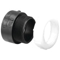 NIBCO Fig No U5801-7, 1-1/2 in. ABS DWV Trap Adapter Hub x Slip Joint