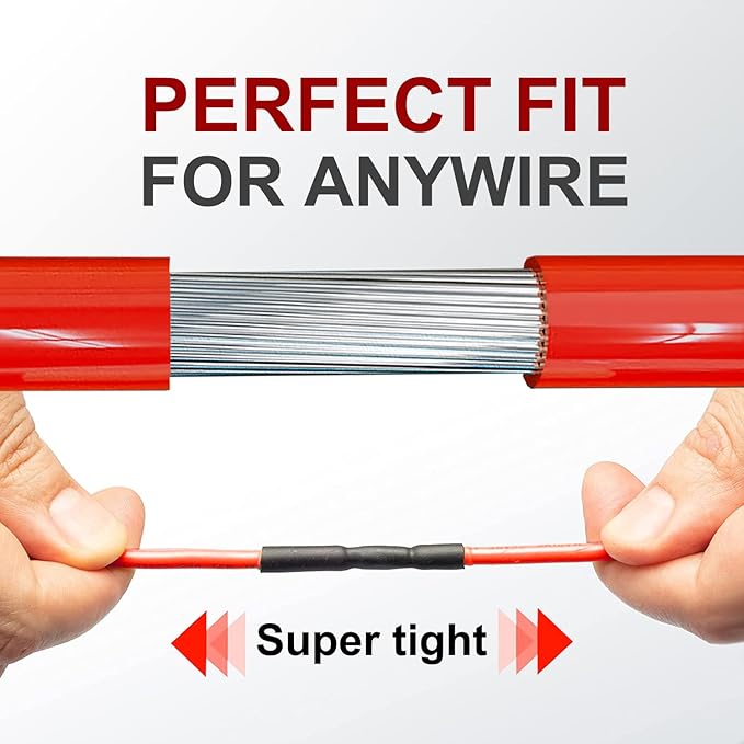 Chanzon 2:1 Ratio - 80Ft Roll - 1-1/2" (40mm) Heat Shrink Tubing 2:1(25M Total Length) Clear/Transparent Polyolefin Sleeving Wrap Shrinking 2 to 1 1pcs