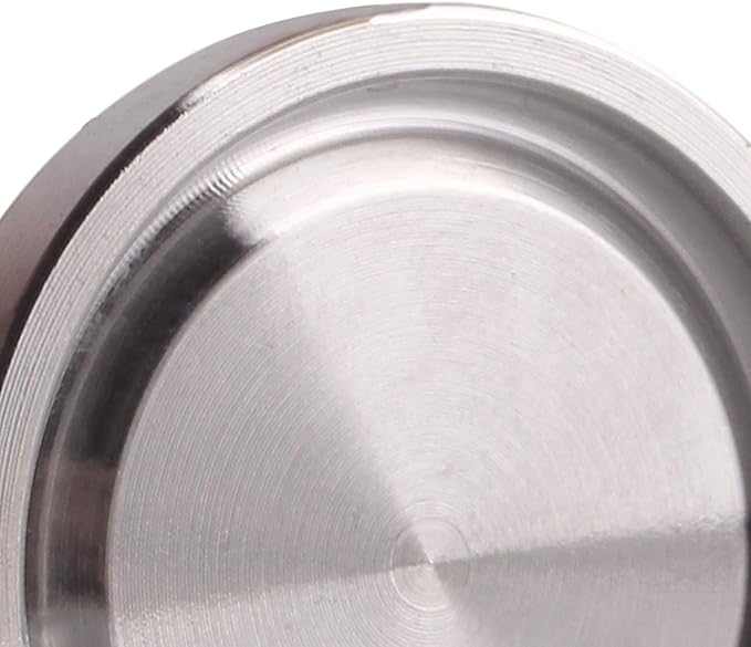 DERNORD 2 Pack Stainless Steel 304 Sanitary Fitting Clamp End Cap fits Tri-Clamp Ferrule Flange (3/4" （19mm） Tube OD)