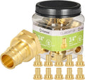 10 Pack Brass Expansion Female Adapter Fittings, 3/4 Inch Female NPT to 3/4 Inch PEX-A Brass Expansion PEX-A Fittings,NSF/ANSI 61 NSF 372 Certificate, ASTM F1960 Certified