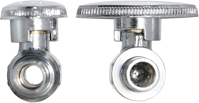 XFITTING 1/2 Inch Pex Mini Straight Ball Valve, Full Port, 1/4 Turn, Brass, 24-1-1=5X, 5 Pieces