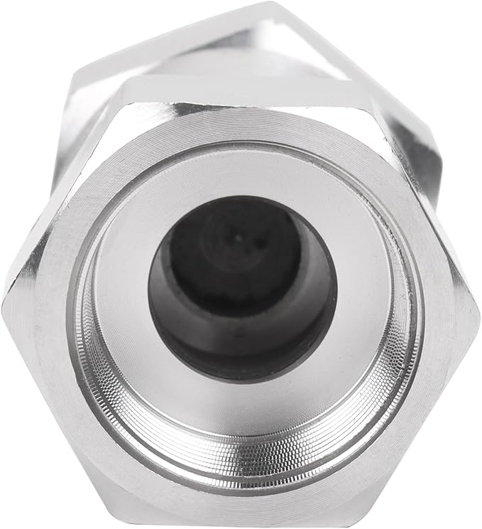 Air Check Valve - 1/2" NPT Female High Pressure Stainless Steel Hex One Way Valve For Air
