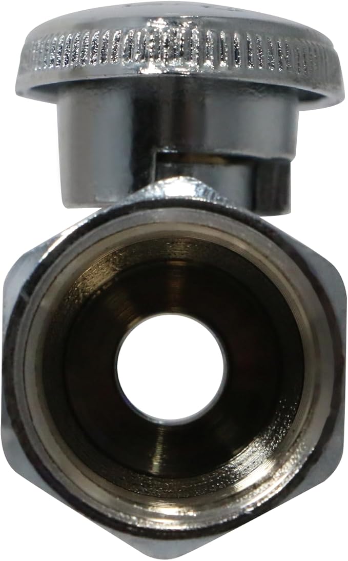 XFITTING 1/2 Inch Female NPT x 3/8 OD Compression Straight Valve, 30-1-4=5XX, 5 Pieces