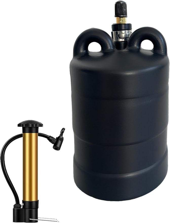 Inflatable Pipe Plug Balloon for Sealing and Testing of Sewer Pipes, Plumbing Pressure Bladder with Floor Pump - Plumbing Test Ball for Sewer Test, Water Shut Off & Temporary Blocking (3F Inch)
