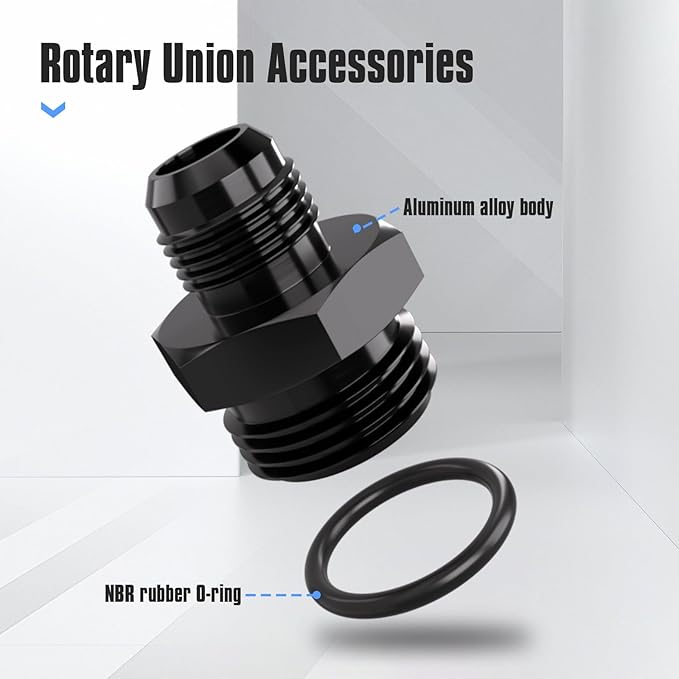 12AN Flare to AN8 ORB Male O-Ring Fitting Adapter (2PCS)