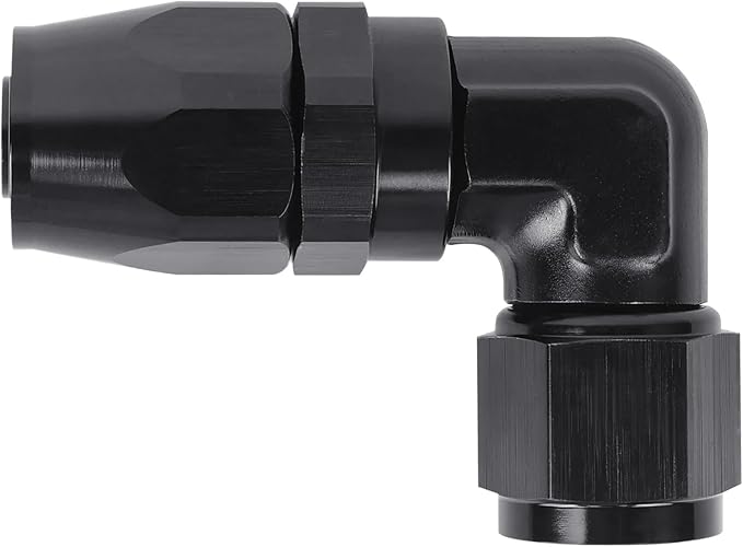 EVIL ENERGY 10AN Hose End Fitting 90 Degree Swivel Low Profile Forged Aluminum for CPE Braided Line