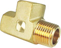 Nigo Forged Brass Tee - 3-Way Brass, Tee Fitting (1 1/2" x 1/2" x 1/2")