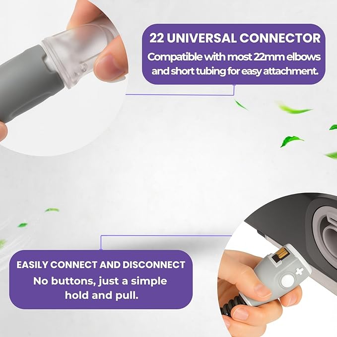 (Lullapad) Climate-Line Air Tube Replacement Compatible with Air-sense 10 and Air curve 10