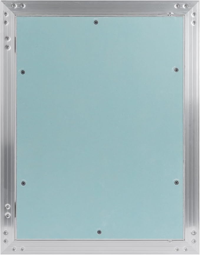 12" x 16" Inch Wall Access Panel - Waterproof Drywall Panel & Aluminum Frame Crawl Space Hatch Door - Plumbing Access Panel for Wall & Ceiling, HVAC - Drywall Access, Cover