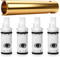 1 Set 1224 1224B Faucet Cartridge Replacement Kit Compatible with Moen Most Double Handle Faucets, Includes 4 Pcs 1224 Replacement Cartridges and 1Pcs 14272 Cartridge Removal Tool