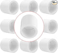 10Pack 3/4"x 1/2" PVC DWV Reducing Bush Adapter Pipe Fitting SCH40 PVC Reducer Bushing (Socket x Socket) PVC Pipe Reducing Bushing Fitting for Home Sewer Plumbing