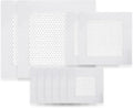 Dry Wall Patch Kits, 10 PCS Self-Adhesive Drywall Repair Kit of 2/4/6 Inch, Sturdy & Easy to Use for Wall Repair