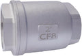 2" Stainless Steel Vertical Check Valve DN50, NPT Female Threaded, Prevents Oil-Water Backflow, Gas-Air, Sewage Pump