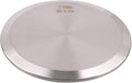 DERNORD Stainless Steel 304 Sanitary Fitting Clamp End Cap fits Tri-Clamp Ferrule Flange (3" (76mm) Tube OD)