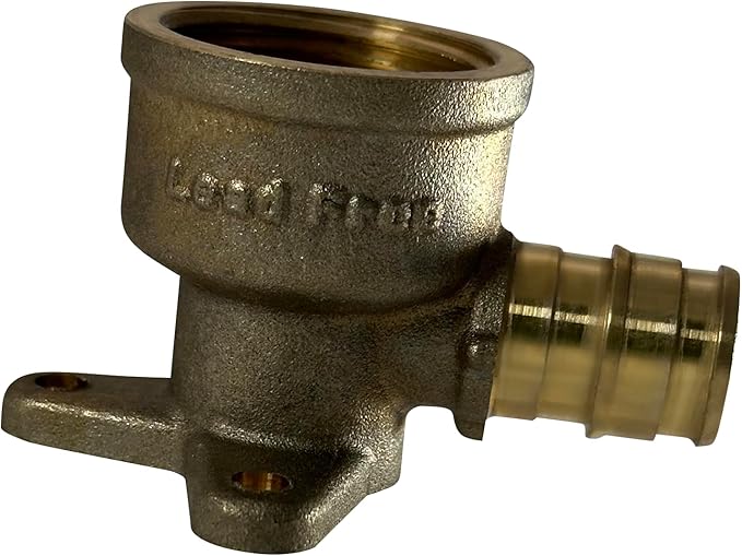 XFITTING Pex A 1/2 Inch x 3/4 Inch Female NPT Drop Elbow, 201-1-3=10XX, 10 Pieces