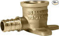 XFITTING 1/2 Inch Pex x 1/2 Inch Female NPT Drop Ear Elbow, 10 Pieces