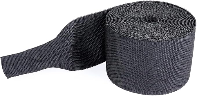 Heat Shrink Wire Loom 2:1 Shrinkable Braided Cable Sleeve 1 Inch ID-46ft Abrasion Protection Flexibility Fabric Wiring Harness Cover Sheath