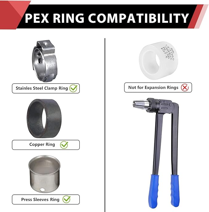(Pack of 4) EFIELD Pex Fitting 1/2 Inch x 1/2 Inch Female NPT Drop-Ear Elbow Brass Fittings,(PEX1807225-4PCS)