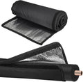 Picowe 3 Layer 97x12 Inch HVAC Copper Pipe Insulation Cover, 600D Oxford HVAC Line Set Wrap Outdoor AC Pipe Insulation Cover, Waterproof Copper Pipe Protection for Air Conditioner Line Insulation