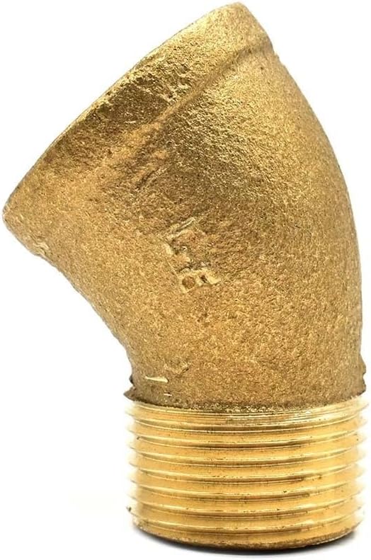Replacement 1/8 Inch 45 Degree Brass Street Elbow for Primex 89361