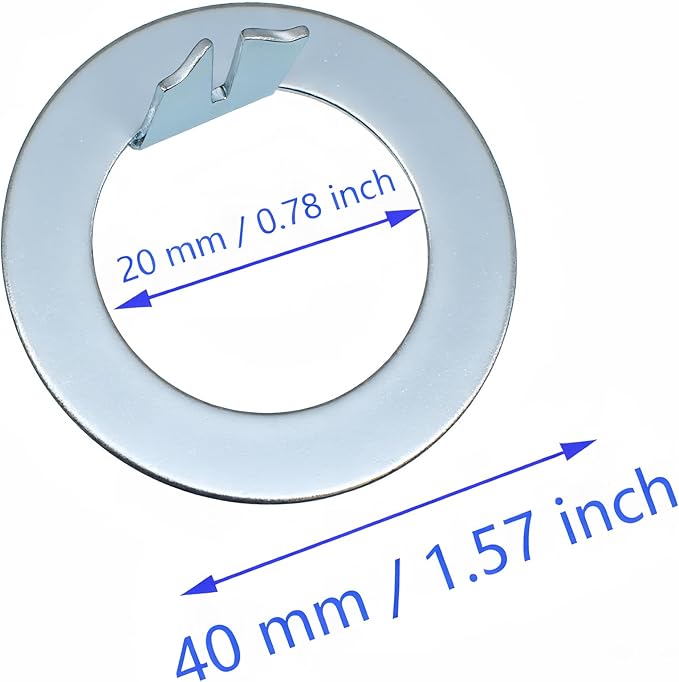 FDXGYH 4 Pcs Trailer Wheel Washer 1" Trailer Wheel Hub Spindle Washer Fits for EZ Lube Spindle Axle 2K to 7K