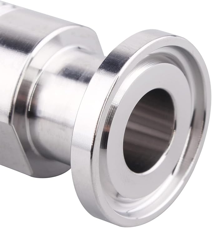 DERNORD 1/2" Tri clamp Adapter to 1/2 inch MNPT Thread Ferrule Sanitary Pipe Fitting