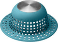 Shower Drain Hair Catcher Bathtub Drain Cover Shower Protector for Pop-Up & Regular Drains
