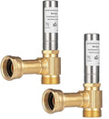 (2 Pack) Lidertik Water Hammer Arrestor Washing Machine 3/4 Absorb Shock and Reduce Noise Laundry Washer Knock Valve Garden Hose Air Inline Sink LI-Dishwasher LI-Y241-11-11-A(2 PACK)