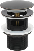Freestanding Bathtub Drain Pop-up Stopper, Suitable for Most Bathtubs, Compatible With Drain Rough-in Kit (Oil Rubbed Bronze)