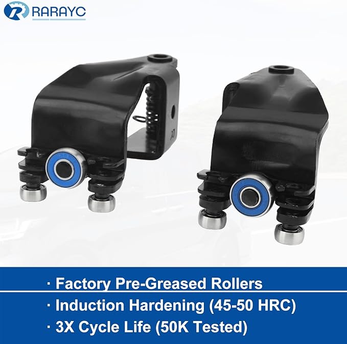 Upgrade All Metal Sliding Door Rollers Compatible with Honda Odyssey EX/EX-L/Touring 2005-2010 - Metal Bearing Replacement Left & Right Set 72561-SHJ-A21 72521-SHJ-A21