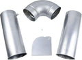 Upgraded 383EEL9001B Dryer Venting Kit Assembly Compatible with LG Kenmore Sears, Replaces 3911EZ9131X 1266802 AH3575086 EA3575086, AP4438852, PS2438605, EAP2438605, Adjustable