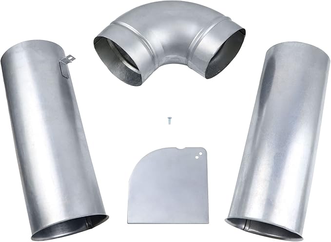 Upgraded 383EEL9001B Dryer Venting Kit Assembly Compatible with LG Kenmore Sears, Replaces 3911EZ9131X 1266802 AH3575086 EA3575086, AP4438852, PS2438605, EAP2438605, Adjustable