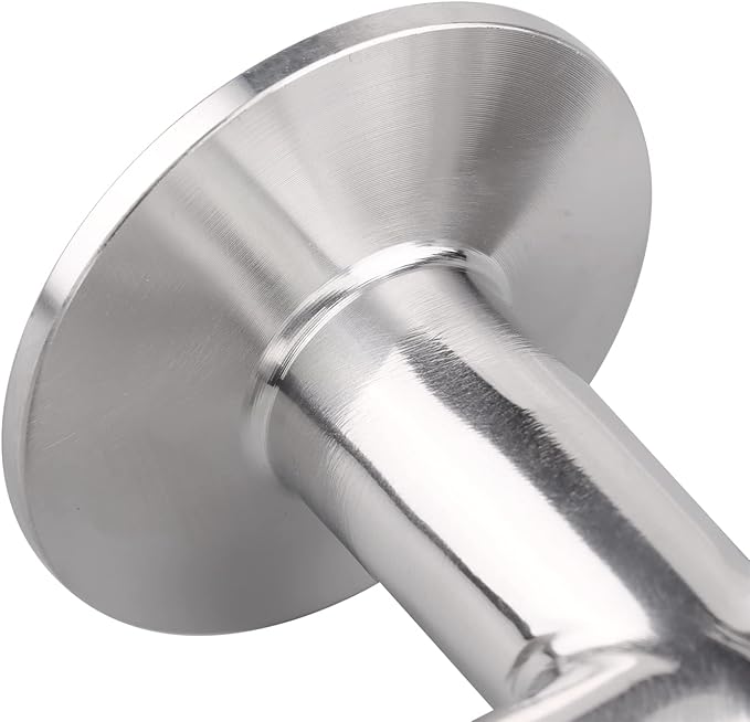 DERNORD 4 Way Cross Clamp Fits 1.5" Tri-clamp Sanitary Fitting Stainless Steel 304, 20mm Pipe OD