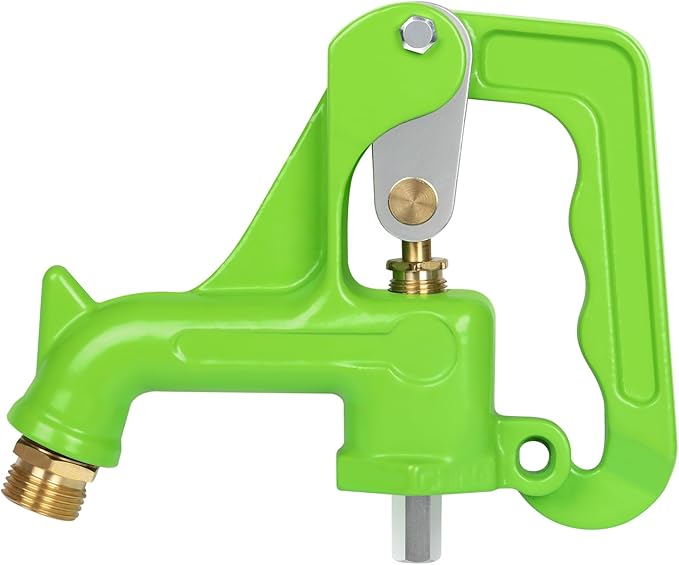 GALAX PRO Freeze Proof Outdoor Hydrant Head with 3/4" Pipe Connection, 1" NPT Galvanized Pipe Thread, No Lead -Perfect for Yard, Garden, Farm, Pasture Irrigation & Drinking (Pipe Not Included)