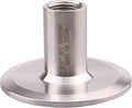 DERNORD Sanitary Female Threaded Pipe Fitting to 2 Inch TRI CLAMP OD 64mm Ferrule (Pipe Size: 3/8" NPT （2 Inch Tri clamp）)
