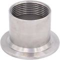 DERNORD Sanitary Female Threaded Pipe Fitting to 2 Inch TRI CLAMP OD 64mm Ferrule (Pipe Size: 1-1/4" NPT)