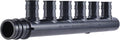 SharkBite 6 Port PEX Expansion Poly Tee, 3/4 Inch Closed Trunk with 1/2 Inch Outlet, Multi Line Water Manifold Plumbing Fittings for PEX-A Tubing, UAMPT6CZ