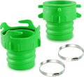 Camper/RV Sewer Hose Fittings - Twist Connect Kit Fits Connect 3" Camper RV Sewer Hoses Adapter (Connect Kit)